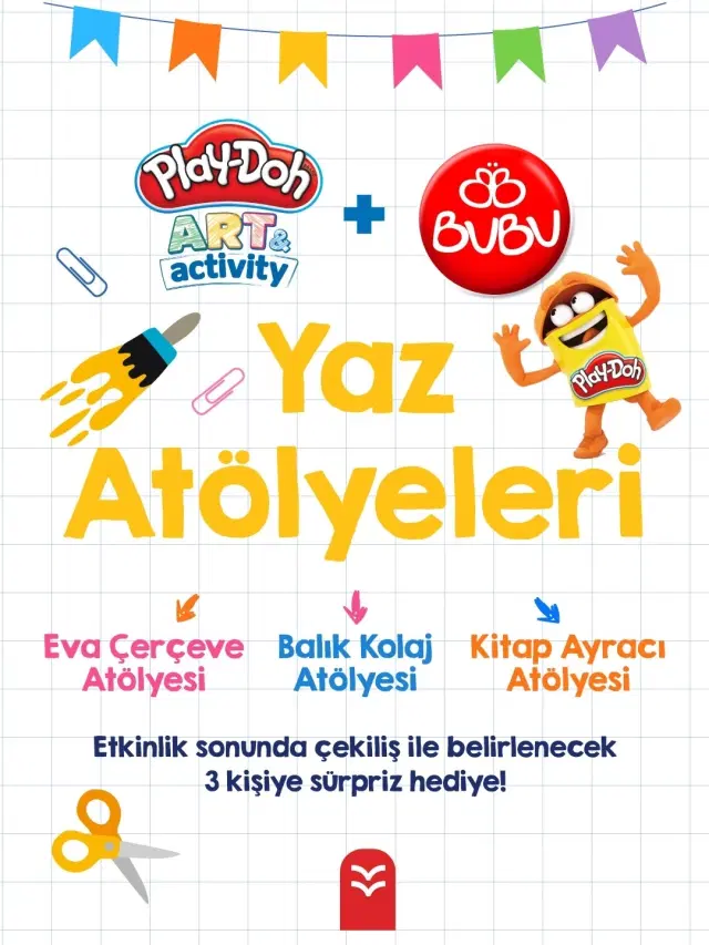 Play-Doh + BUBU Yaz Atölyeleri